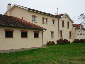 Réalisation de peinture de façade maison individuelle